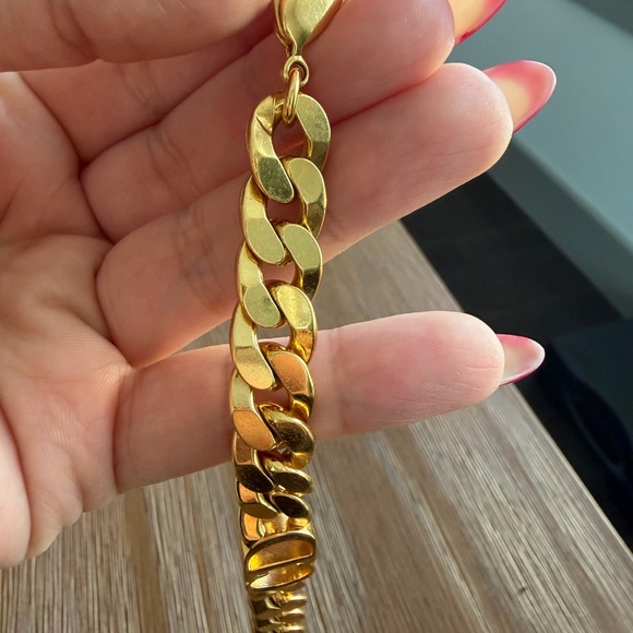 Dior Gold Chain Bracelet - Picture 6 of 9